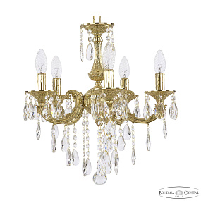 Подвесная хрустальная люстра Bohemia Ivele Crystal Florence 71109/5/125 B G