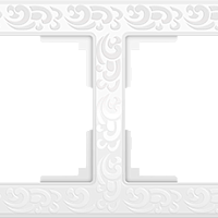 Рамка на 4 поста (белый) Werkel WL05-Frame-04-white