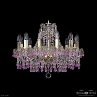 Хрустальная подвесная люстра Bohemia IVELE Crystal 1410/12/160 G V7010