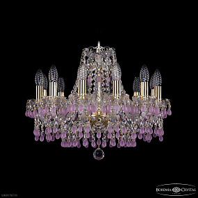 Хрустальная подвесная люстра Bohemia IVELE Crystal 1410/12/160 G V7010