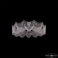 Хрустальная потолочная люстра Bohemia IVELE Crystal 77081/67 Ni