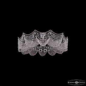 Хрустальная потолочная люстра Bohemia IVELE Crystal 77081/67 Ni