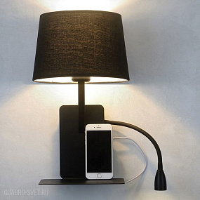 Бра с подсветкой LOFT IT Phone LOFT9993-BL