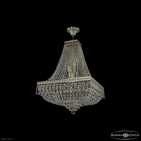 Хрустальная подвесная люстра Bohemia IVELE Crystal 19272/H2/45IV GW
