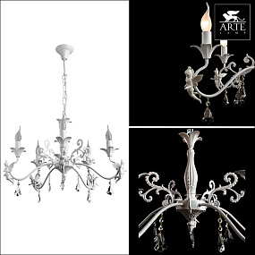 Люстра подвесная Arte Lamp ANGELINA A5349LM-5WH