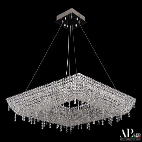 Хрустальная подвесная светодиодная люстра APL LED Sicilia SH503.0.60.B.Ni.4000