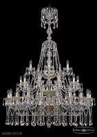 Хрустальная подвесная люстра Bohemia IVELE Crystal 1413/20+10+5/400/XL-158/3d/G