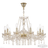 Хрустальная подвесная люстра Bohemia IVELE Crystal 112/10/240 G V0300