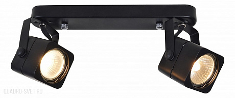 Спот Arte Lamp LENTE A1314PL-2BK