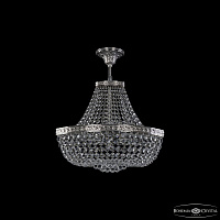 Хрустальная подвесная люстра Bohemia IVELE Crystal 19283/H1/45IV Ni