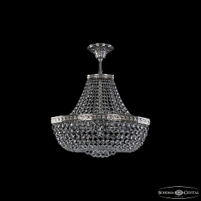 Хрустальная подвесная люстра Bohemia IVELE Crystal 19283/H1/45IV Ni