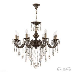 Хрустальная подвесная люстра Bohemia IVELE Crystal AL79101/8/250 B SGB