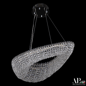 Хрустальная подвесная светодиодная люстра APL LED Sicilia SH509.0.70.M.Ni.4000