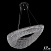 Хрустальная подвесная светодиодная люстра APL LED Sicilia SH509.0.70.M.Ni.4000