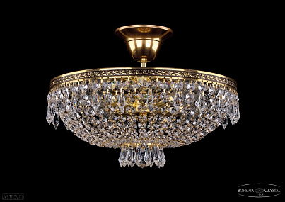 Хрустальная потолочная люстра Bohemia IVELE Crystal 1927/35Z/GB