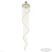 Каскадная хрустальная люстра Bohemia IVELE Crystal 83131/40IV-200 Ni