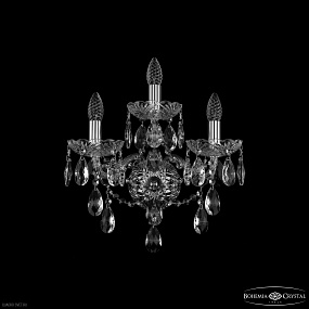 Бра хрустальное Bohemia IVELE Crystal 1415B/2+1/165/XL Ni