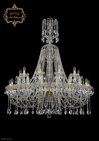 Большая хрустальная люстра Bohemia Art Classic 11.12.20+10.400.XL-136.Gd.Sp