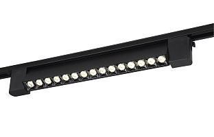 Светодиодный трековый однофазный светильник Crystal Lux CLT 0.31 010 18W BL T4000K
