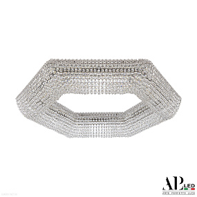 Хрустальная потолочная светодиодная люстра APL LED Rimini S506.0.80.A.4000