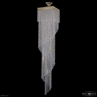 Каскадная хрустальная люстра Bohemia IVELE Crystal 83112/30IV-150 G