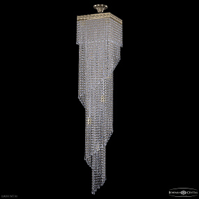 Каскадная хрустальная люстра Bohemia IVELE Crystal 83112/30IV-150 G