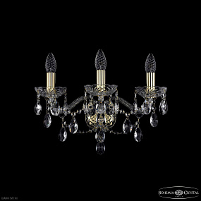 Бра с хрусталем Bohemia IVELE Crystal 1415B/3/165 G