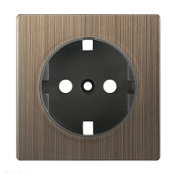 Накладка для розетки IP20 (бронзовый) Werkel WL12-SKGS-IP20-CP