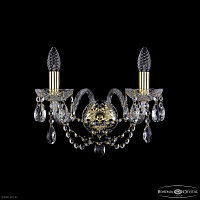 Бра с хрусталем Bohemia IVELE Crystal 1406B/2/160 G