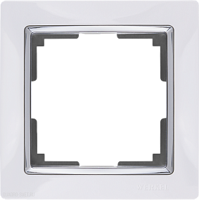 Рамка на 1 пост (белый) Werkel WL03-Frame-01-white