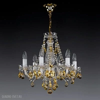 Подвесная хрустальная люстра ArtGlass MAGDA VI. FULL CUT CE - 3003