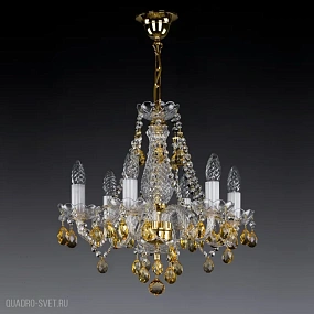 Подвесная хрустальная люстра ArtGlass MAGDA VI. FULL CUT CE - 3003