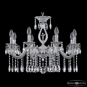 Подвесная хрустальная люстра Bohemia Ivele Crystal Florence 71401/8/210 A NW FA10S