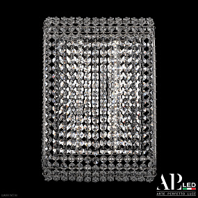 Бра хрустальное светодиодное APL LED Rimini S500.B2.25-35.A.4000