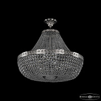 Хрустальная подвесная люстра Bohemia IVELE Crystal 19111/H1/70IV Ni
