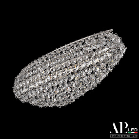 Хрустальная потолочная светодиодная люстра APL LED Rimini S505.0.36.A.3000