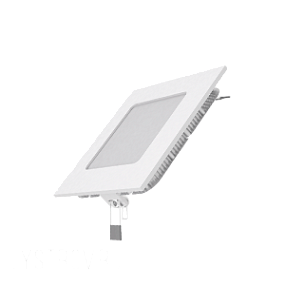 Светодиодный встраиваемый светильник Gauss ультратонкий квадратный IP20 6W 4100K