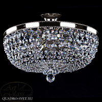 Люстра потолочная ARTGLASS GERTA DIA 450 NICKEL CE