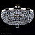 Люстра потолочная ARTGLASS GERTA DIA 450 NICKEL CE