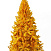 Ель CRYSTAL TREES ГРУШЕВОЕ ЗОЛОТО 210 см. KP20210