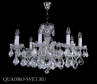 Люстра подвесная ARTGLASS MARIA TEREZIA 44 NICKEL CE
