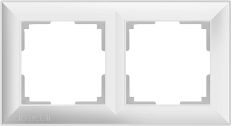 Рамка на 2 поста (белый) Werkel WL14-Frame-02