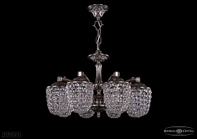 Литая подвесная люстра с хрусталем Bohemia IVELE Crystal 1772/8/150/NB