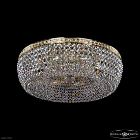 Хрустальная потолочная люстра Bohemia IVELE Crystal 19031/55IV G