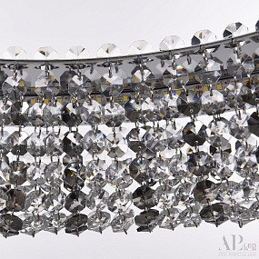 Хрустальная подвесная светодиодная люстра APL LED Sicilia SH502.0.60.R.Ni.4000.Clear.731