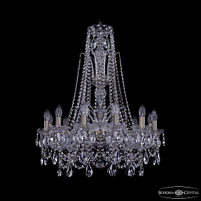 Большая хрустальная люстра Bohemia IVELE Crystal 1411/12/240/XL-83 Pa