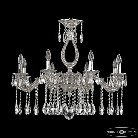Подвесная хрустальная люстра Bohemia Ivele Crystal Florence 71302/8/250 A Ni
