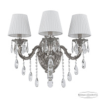 Бра с хрусталем Bohemia Ivele Crystal Florence 7101B12/3/210 B Ni ST1