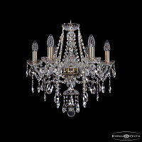 Хрустальная подвесная люстра Bohemia IVELE Crystal 1415/6/165 Pa