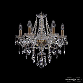 Хрустальная подвесная люстра Bohemia IVELE Crystal 1415/6/165 Pa